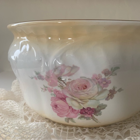 Antique Chamber Pot or Flower Pot or Vessel Made in Staffordshire England - Picture 5 of 9